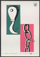 Affiche n° 953 : Chaînes pour crochet cassée (dessin).