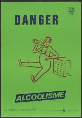 Affiche n° 983 : « Danger, alcoolisme ».