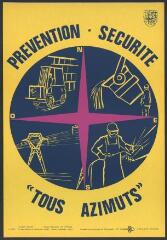 Affiche n° 1000 : « Prévention-sécurité, tous azimuts ».