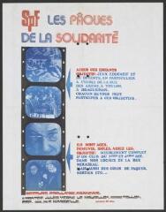 Affiches éditées à l'occasion des Pâques de la solidarité.