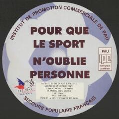 Affiche éditée à l'occasion de la campagne Pour que le sport n'oublie personne.