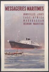 « Marseille, Jibuti, East Africa, Madagascar, Réunion, Mauritius ».