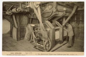 Flines-les-Raches (Nord), Léon Legland - Batterie de trieurs avec calibreur pour blés, avoines, etc.