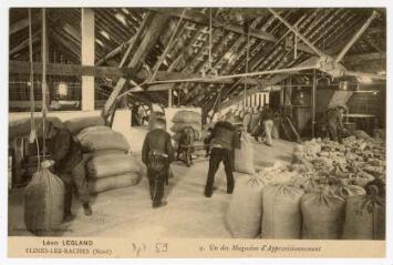 Flines-les-Raches (Nord), Léon Legland - Un des magasins d'approvisionnement.