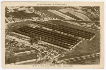 Aulnoye (Nord), usines à tubes.