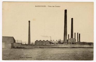 Haubourdin (Nord), usine des ciments.