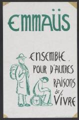 [Angers], « Emmaüs, ensemble pour d'autres raisons de vivre ».